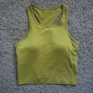 Lululemon Ebb to Street Racerback Cropped Tank Top